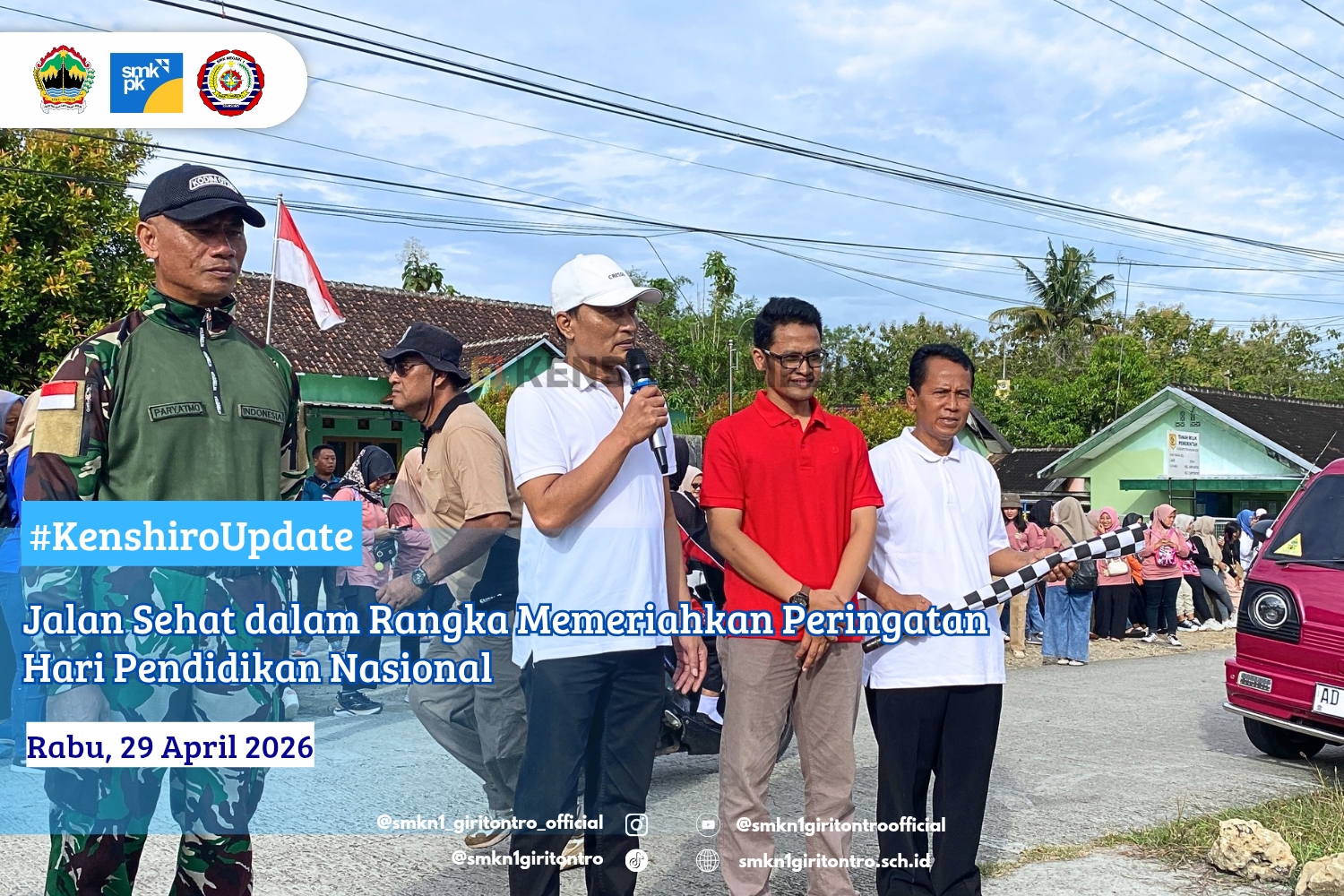 Jalan Sehat dalam Rangka Memeriahkan Peringatan Hari Pendidikan Nasional